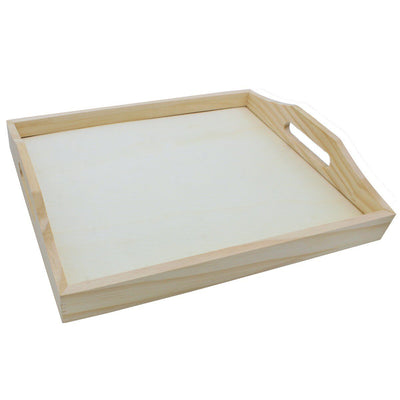 Wooden Decoupage Tray Square Set of 2pcs (WTSD1194) | Reliance Fine Art |Moulds & Surfaces for Resin and Fluid ArtResin and Fluid Art