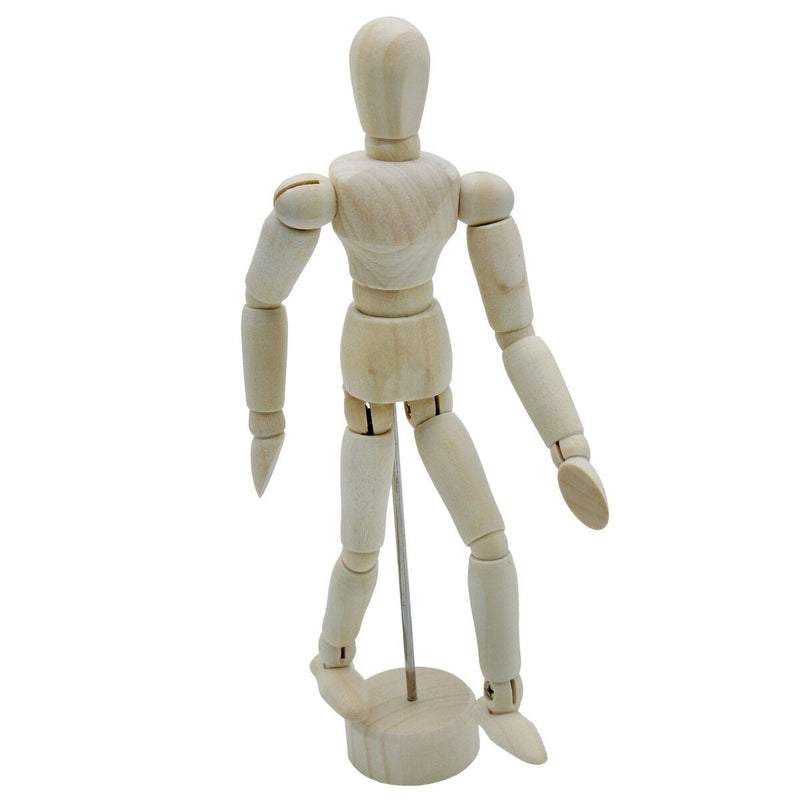 Wooden Manikin Male 14cm Small (WMAN-5.5) | Reliance Fine Art |