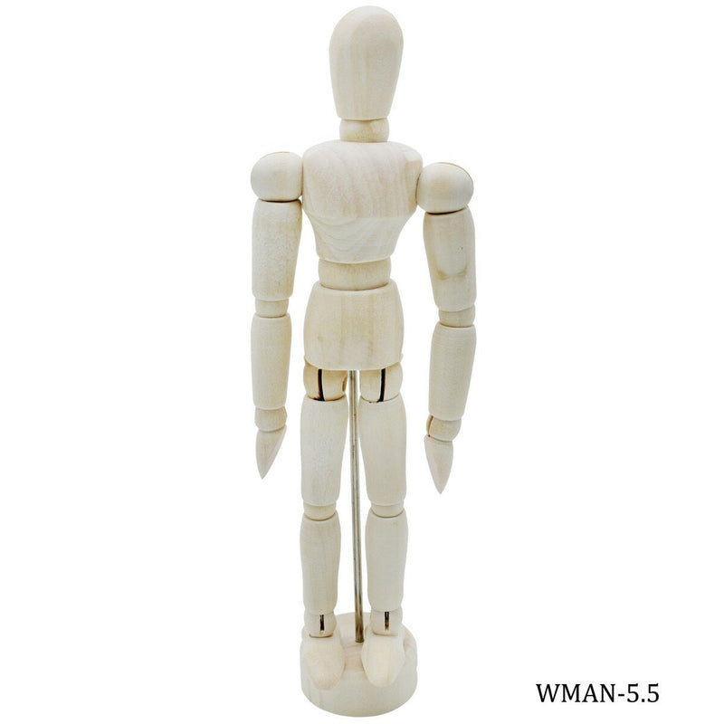 Wooden Manikin Male 14cm Small (WMAN-5.5) | Reliance Fine Art |