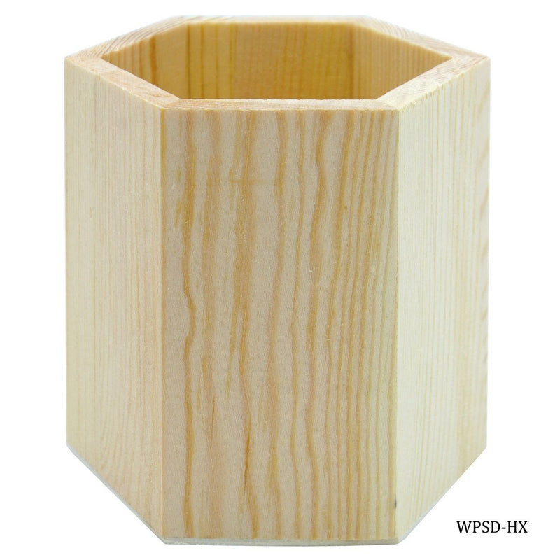 Wooden Pen Stand Hexagon (WPSD-HX) | Reliance Fine Art |Moulds & Surfaces for Resin and Fluid ArtResin and Fluid Art